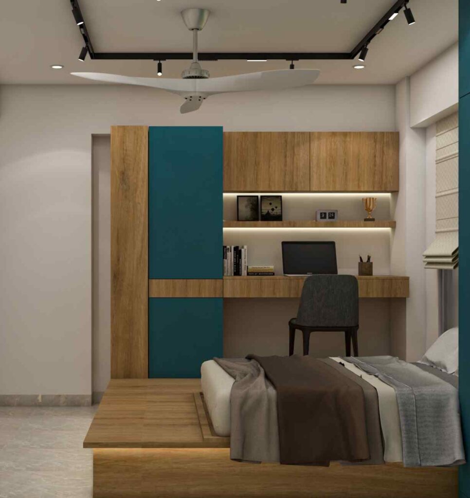 Practical storage solutions in 4BHK Seven Ambience