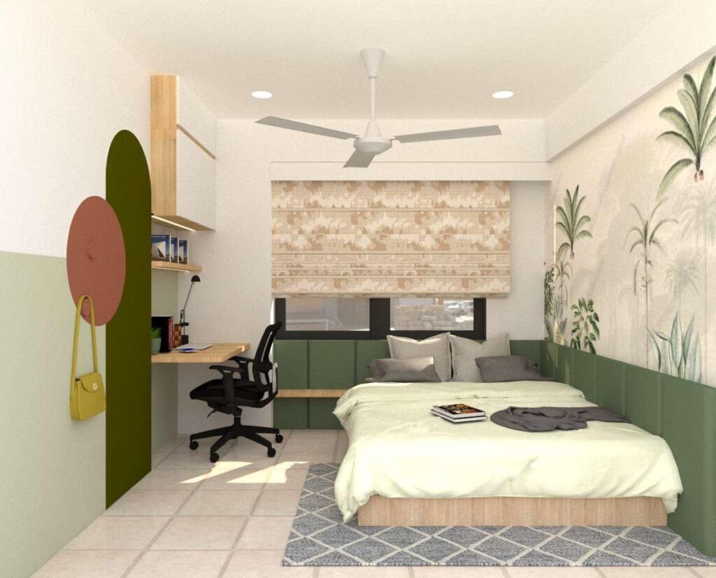 Weekend home interiors in coastal style with freshness