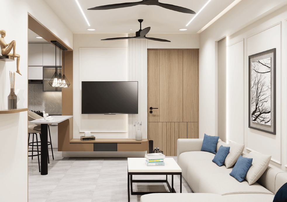 Foyer area of 3BHK Shivaay Satva home